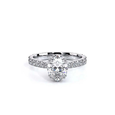 Renaissance-985OV22-14K White Gold Oval