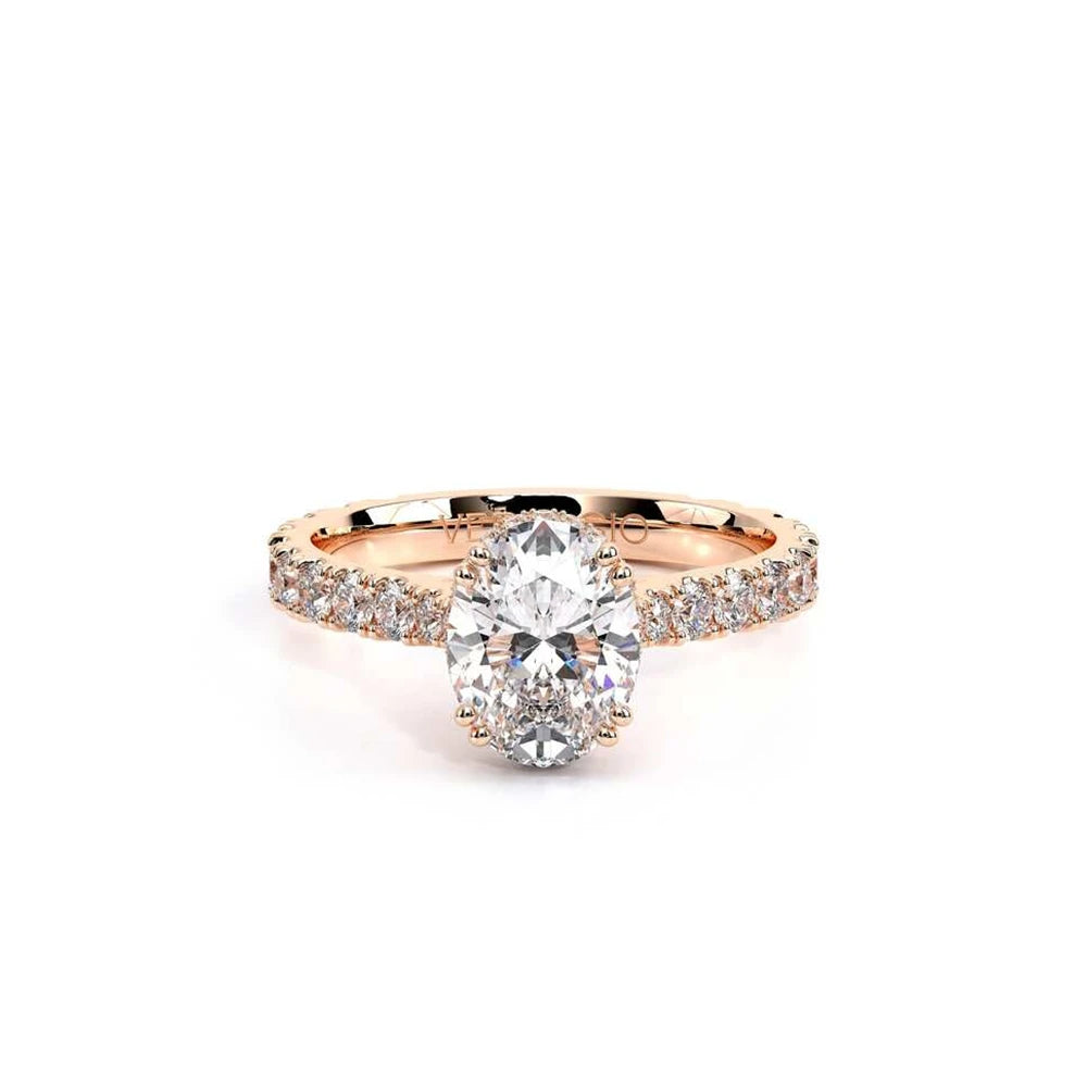 Renaissance-985OV22-14K Rose Gold Oval