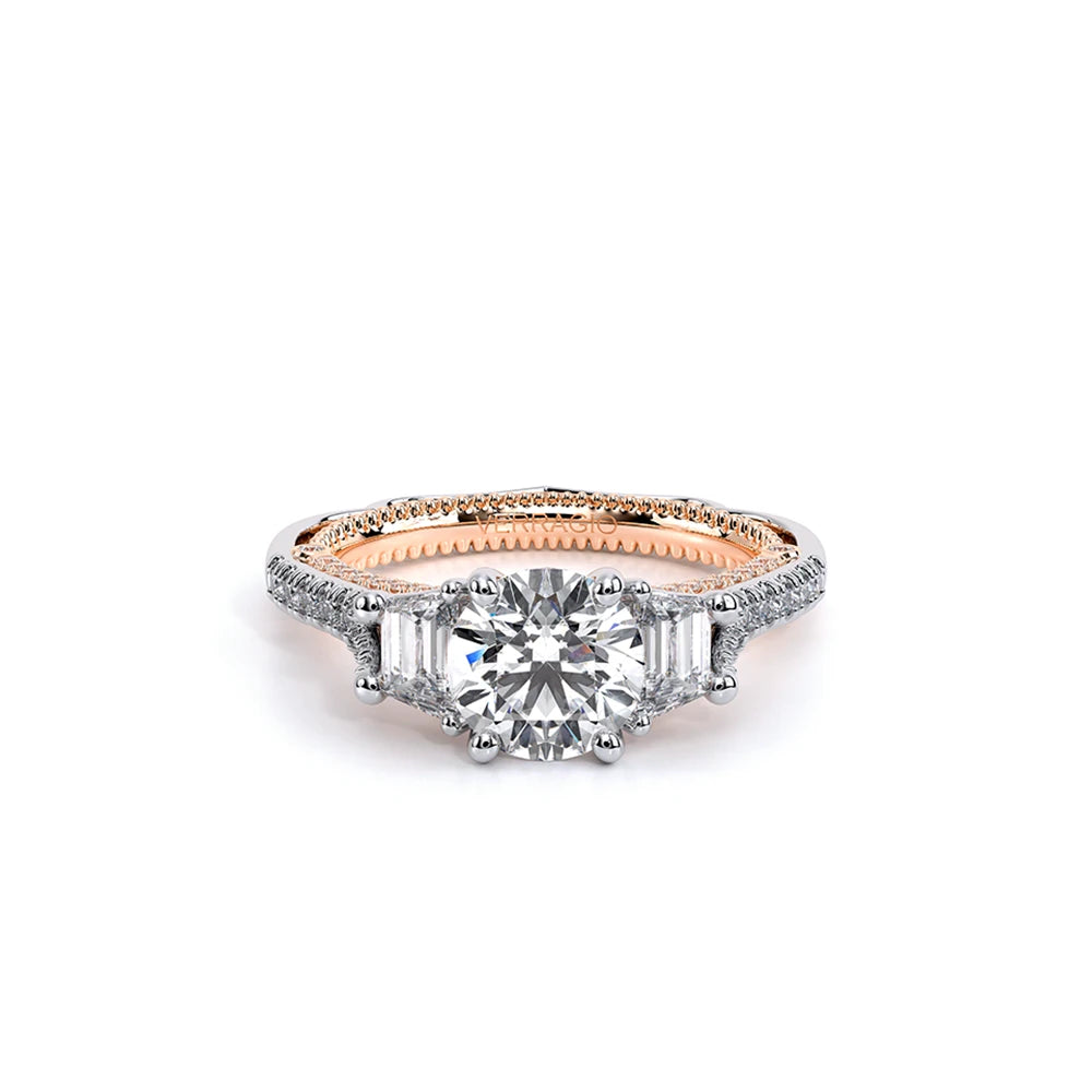 Venetian-5086r-14k Two Tone Round