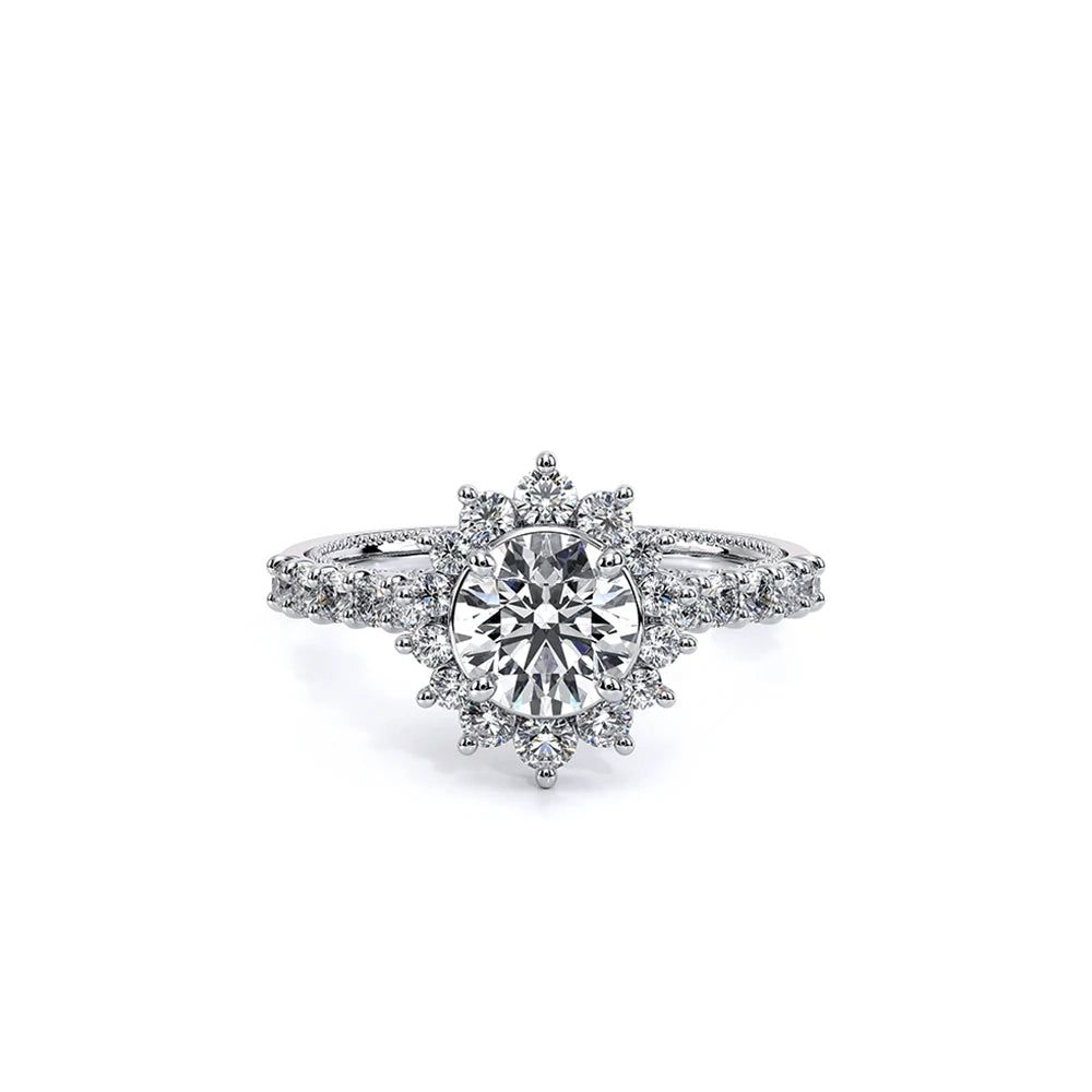 Renaissance-986r-14k White Gold Round