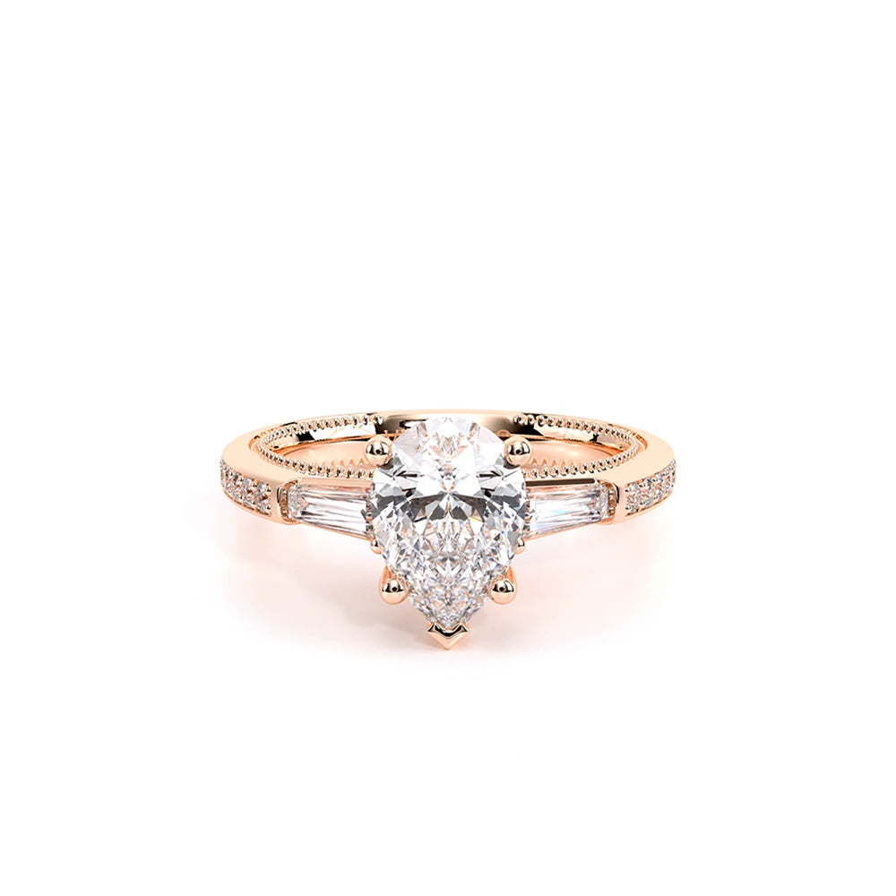 Venetian-5085ps-18k Rose Gold Pear