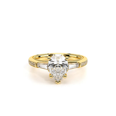 Venetian-5085ps-14k Yellow Gold Pear