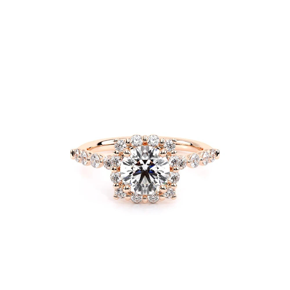 Renaissance-990CU20-18K Rose Gold Cushion