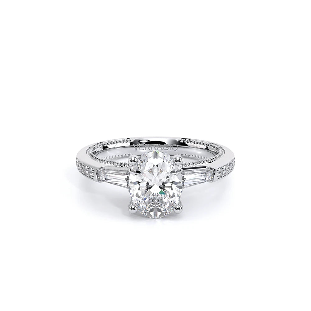 Venetian-5085ov-14k White Gold Oval