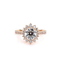 Venetian-5084r-14k Rose Gold Round