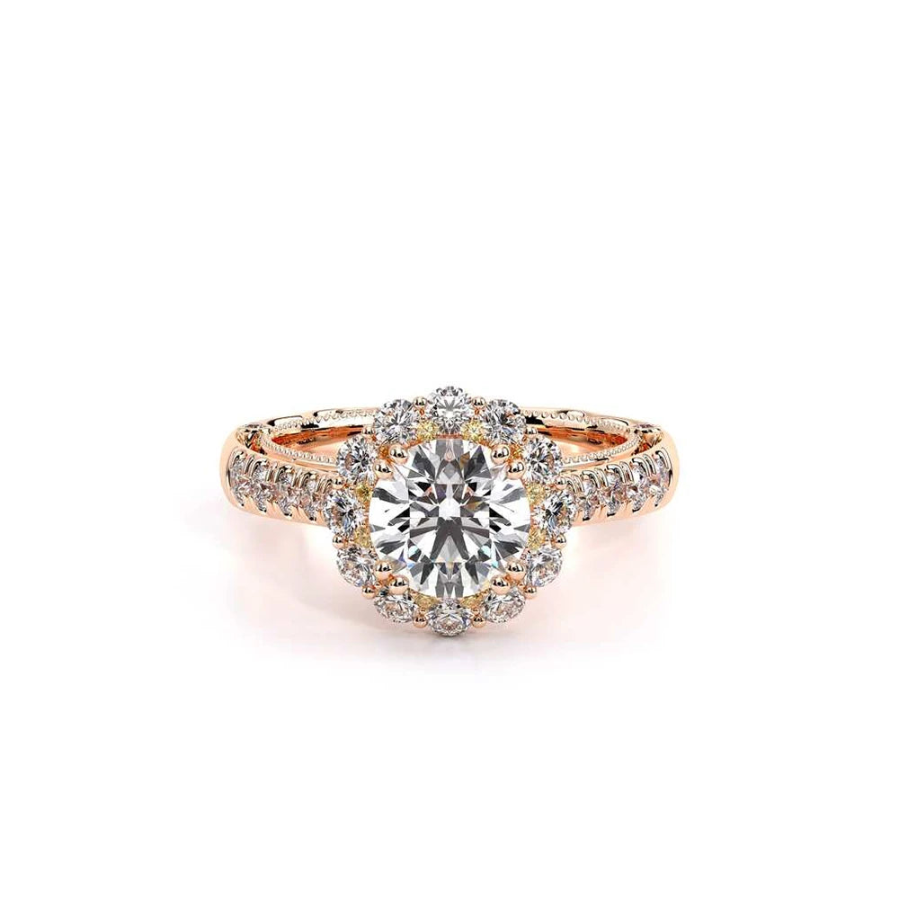Venetian-5080r-14k Rose Gold Round