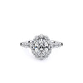 Renaissance-990OV25-18K White Gold Oval