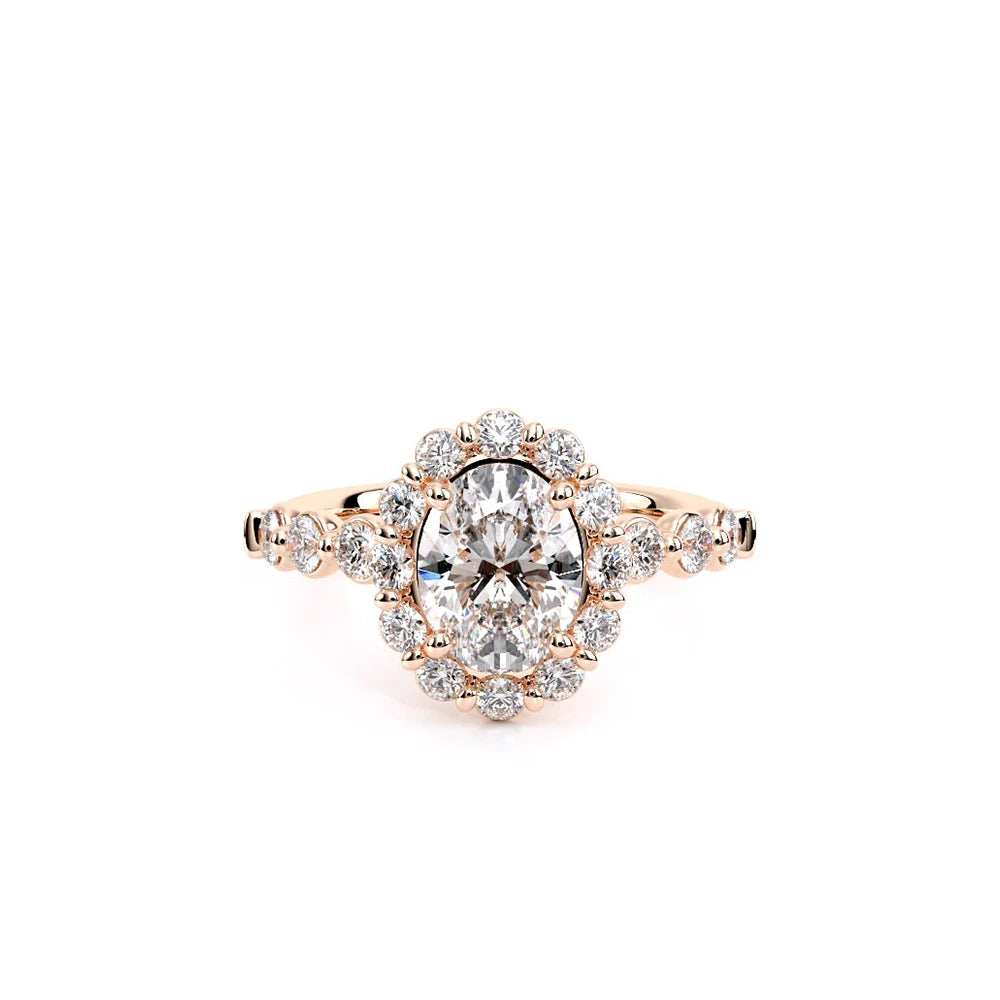 Renaissance-990OV25-18K Rose Gold Oval