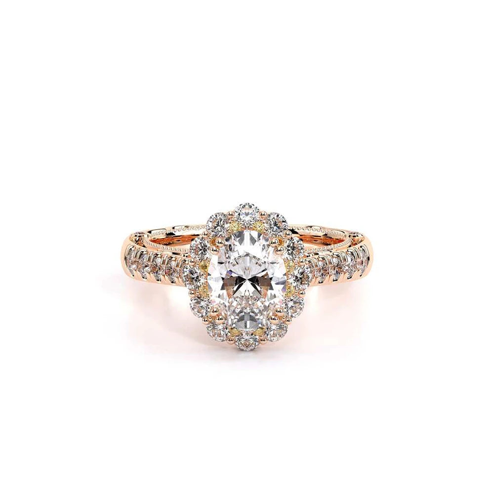 Venetian-5080ov-18k Rose Gold Oval