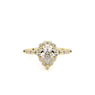 Renaissance-990PS20-14K Yellow Gold Pear