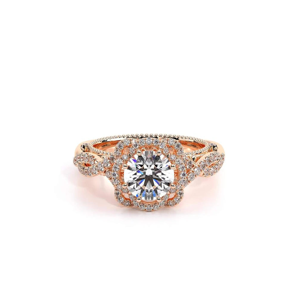 Venetian-5051r-14k Rose Gold Round