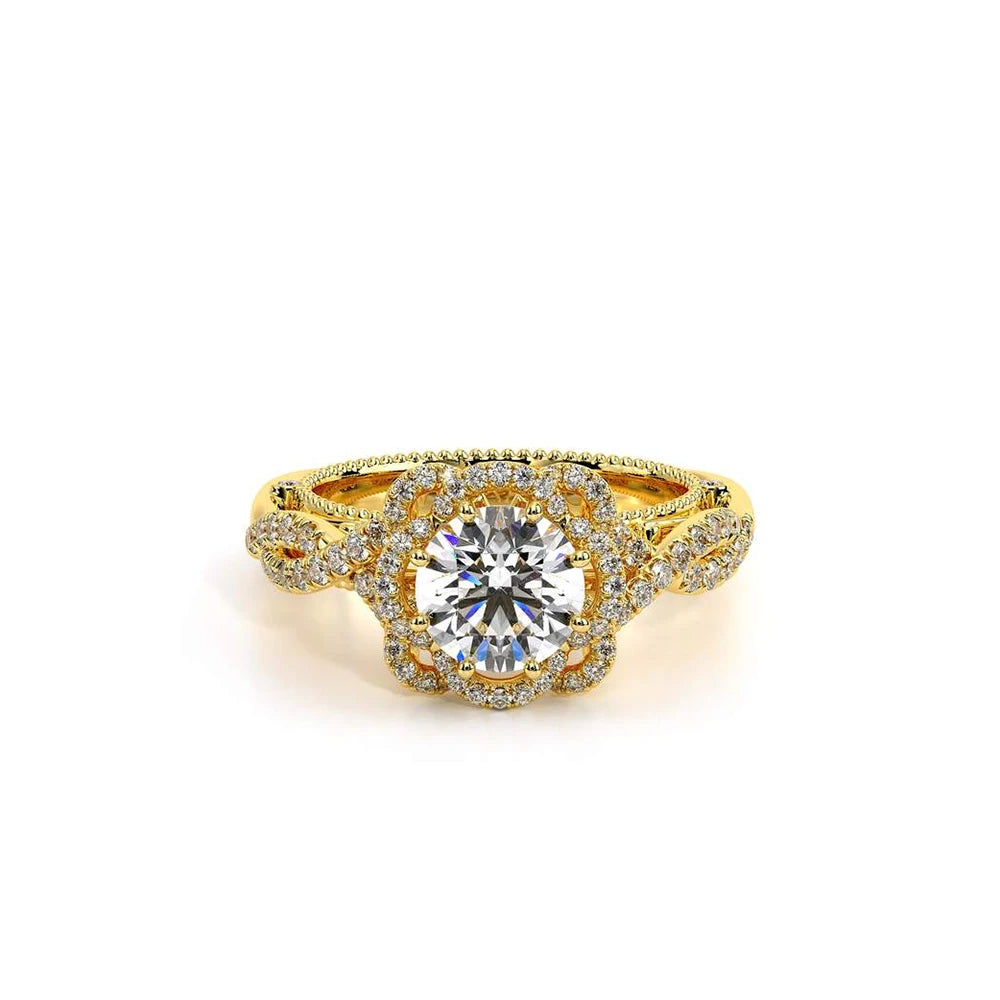 Venetian-5051r-18k Yellow Gold Round