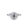 Renaissance-990R25-18K White Gold Round