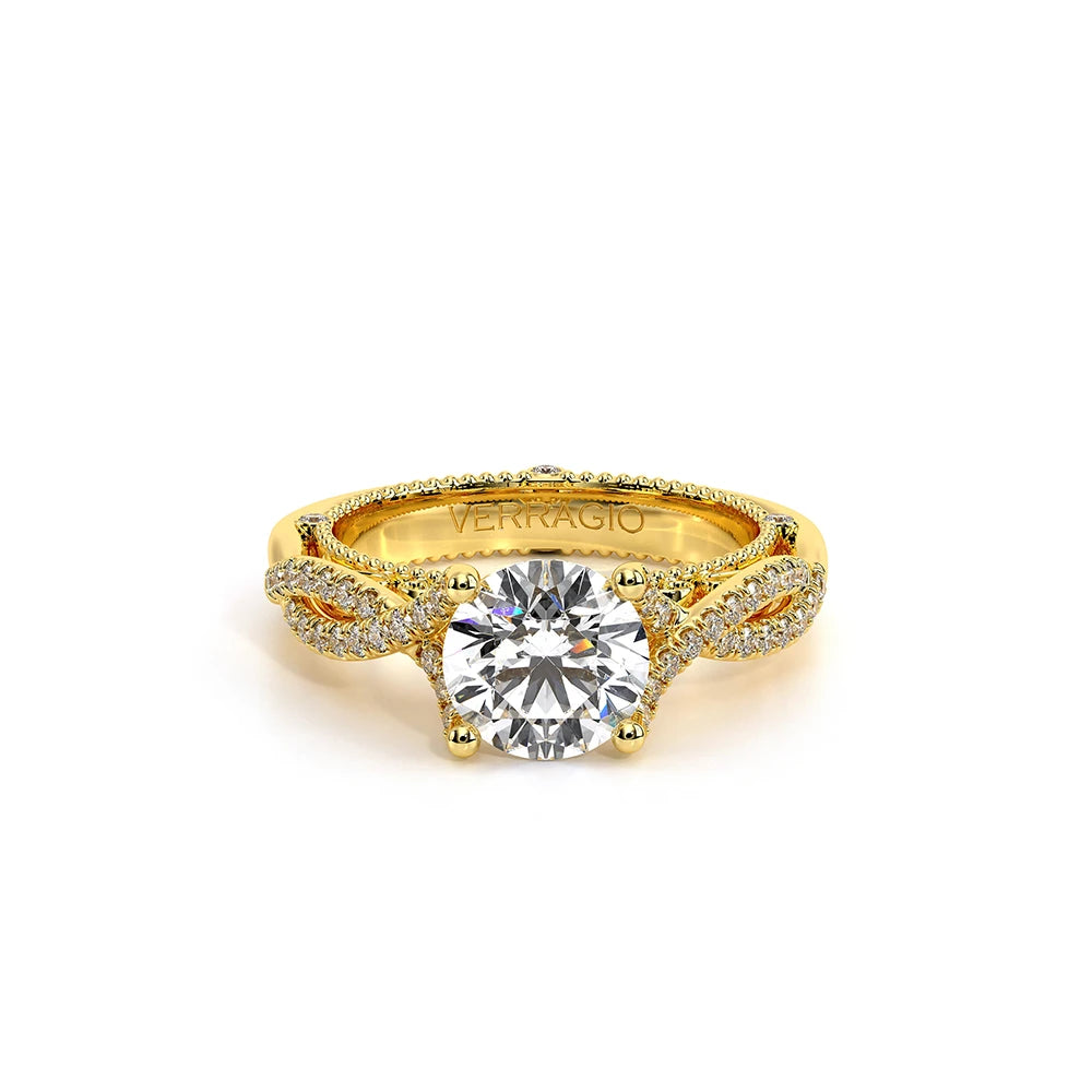 Venetian-5003r-18k Yellow Gold Round