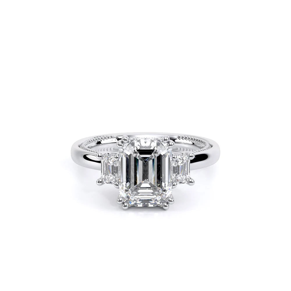 Renaissance-993EM-S-18K White Gold Emerald