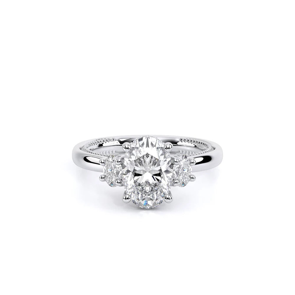 Renaissance-993OV-S-18K White Gold Oval