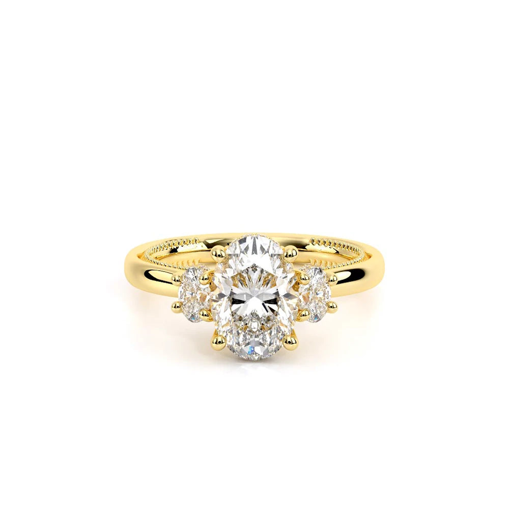 Renaissance-993OV-S-18K Yellow Gold Oval