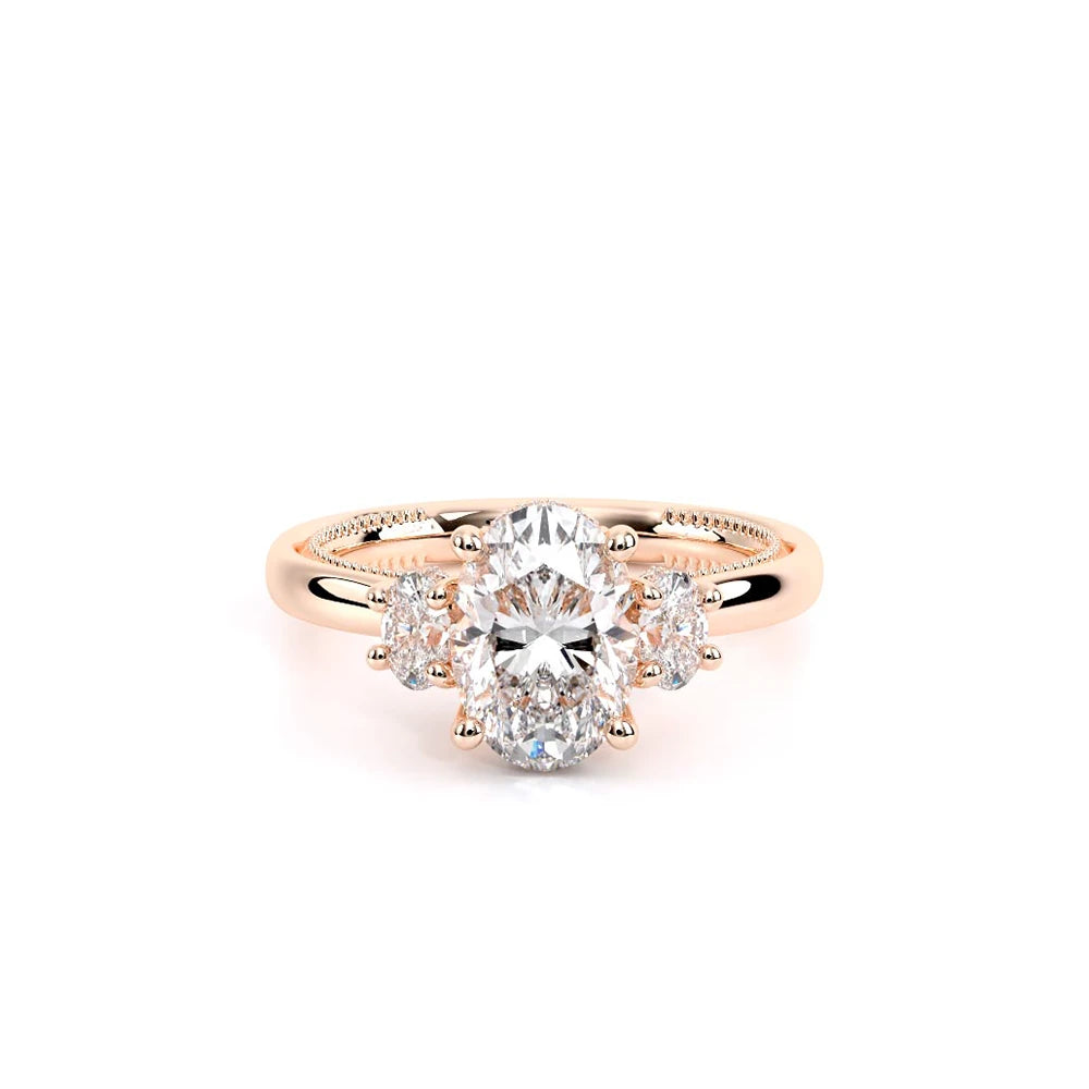 Renaissance-993OV-S-18K Rose Gold Oval