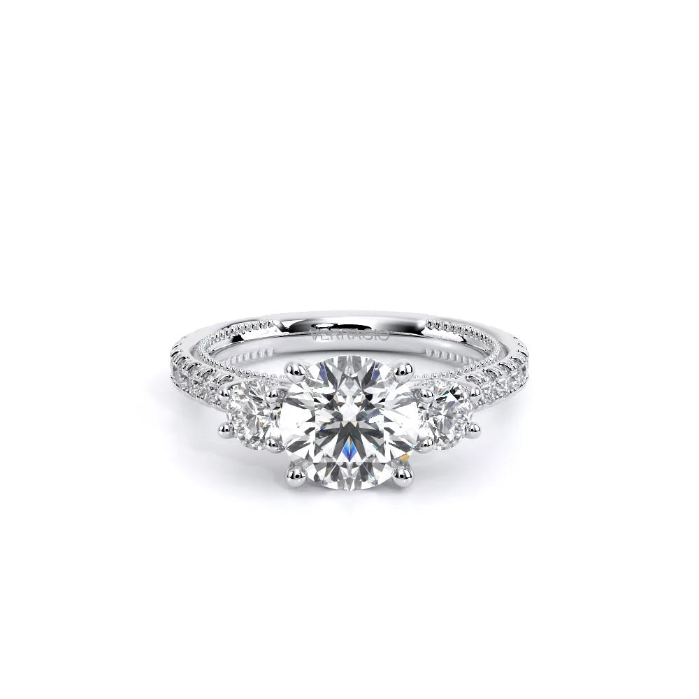 Renaissance-993R17-18K White Gold Round