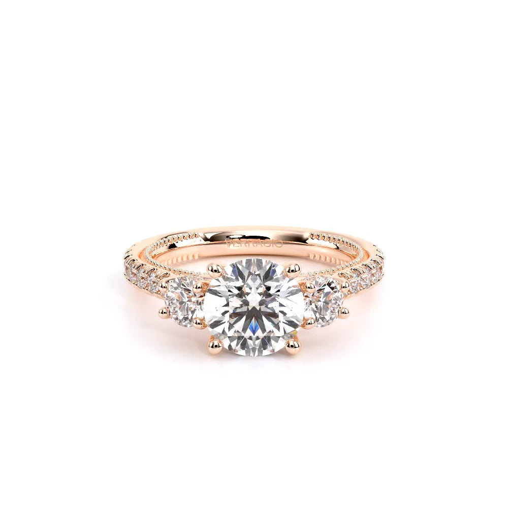 Renaissance-993R17-18K Rose Gold Round