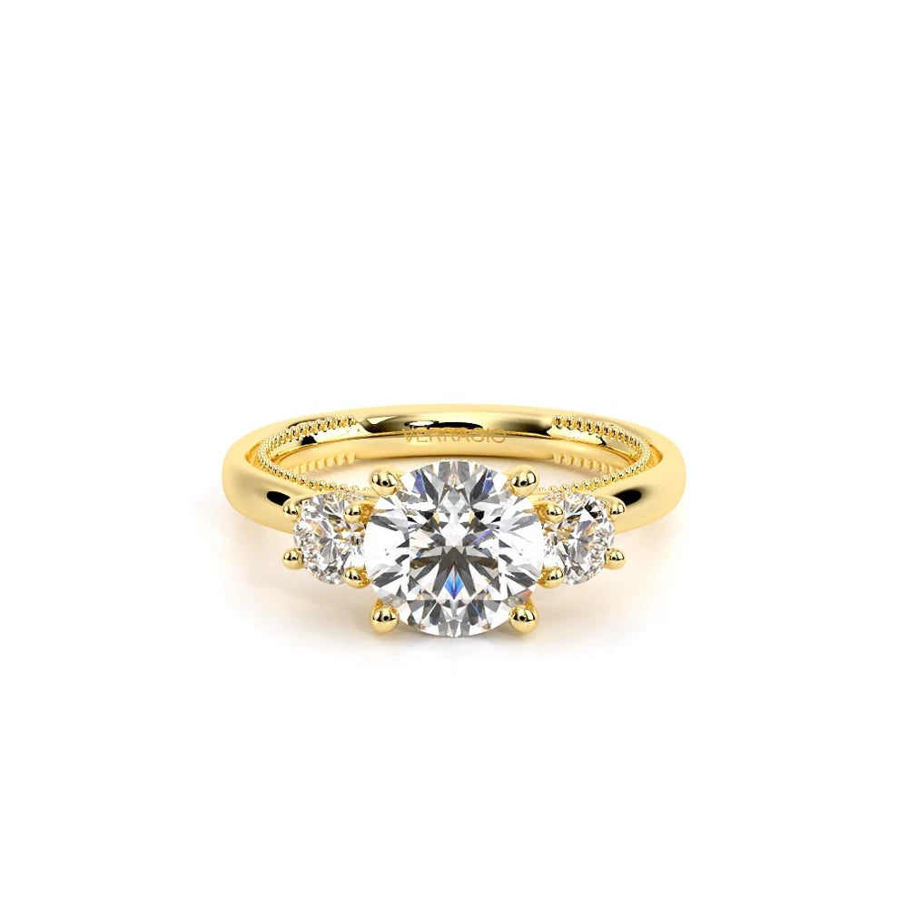 Renaissance-993R-S-14K Yellow Gold Round