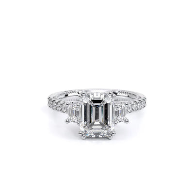 Renaissance-993EM17-14K White Gold Emerald