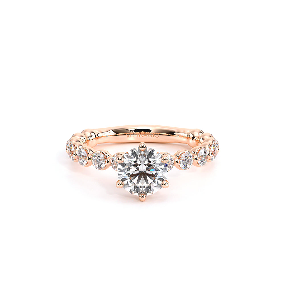 Renaissance-989R25-18K Rose Gold Round