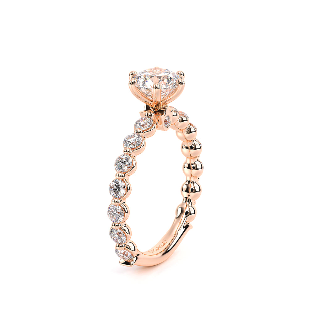 Renaissance-989R25-18K Rose Gold Round