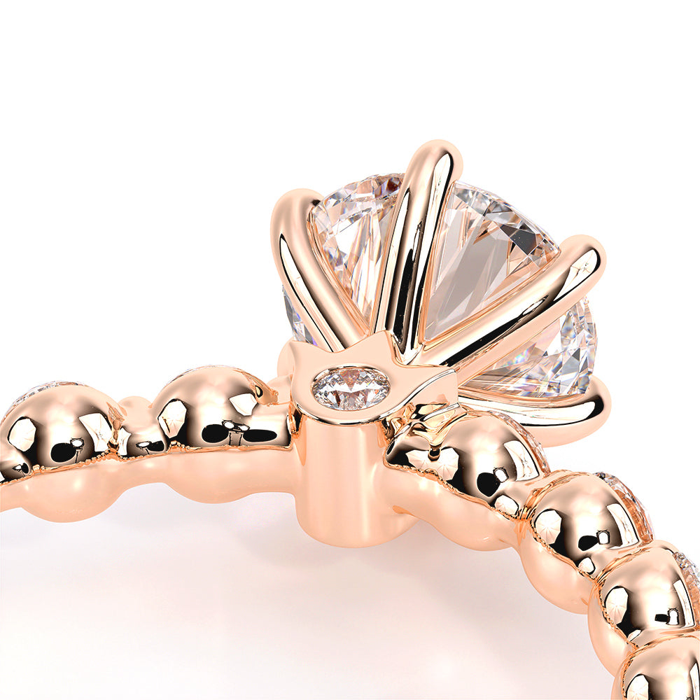 Renaissance-989R25-18K Rose Gold Round