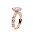 Couture-0489EM30-14K Rose Gold Emerald