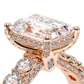 Couture-0489EM30-14K Rose Gold Emerald
