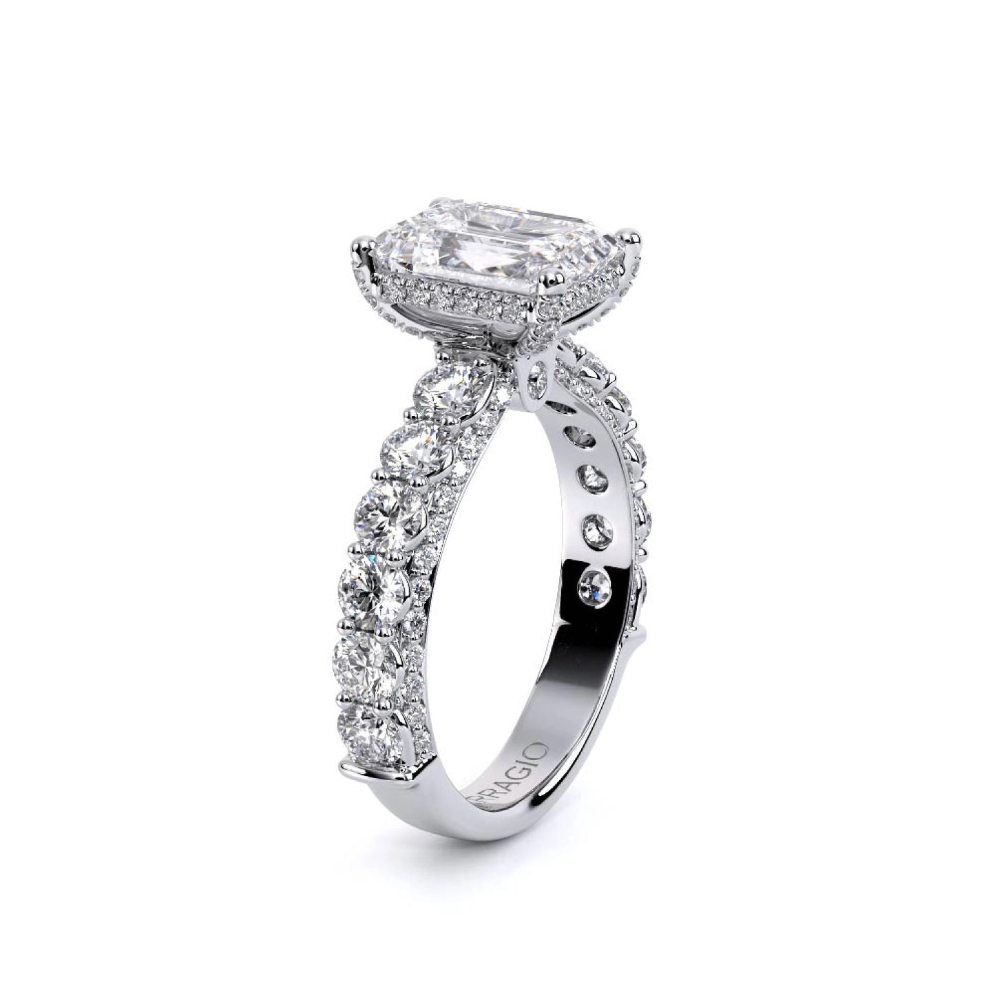 Couture-0489EM30-18K White Gold Emerald