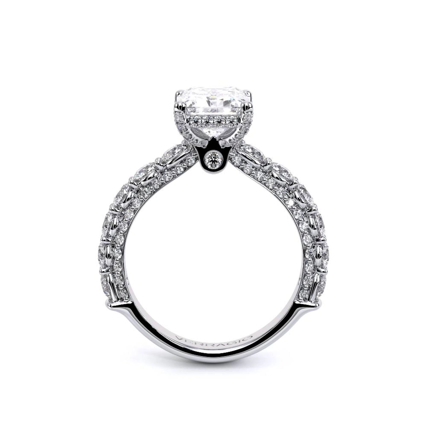 Couture-0489EM30-18K White Gold Emerald