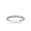 Gretchen Vintage Diamond and Milgrain Engraved Wedding Band