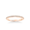 Gray Contemporary Diamond Wedding Band
