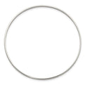 Sterling Silver Diamond Cut Slip-on Bangle