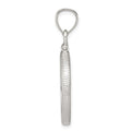 Wideband Distinguished Coin Jewelry Sterling Silver Polished 21.1 x 2mm $0.05 Screw Top Coin Bezel Pendant
