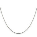 Sterling Silver .8mm Box Chain
