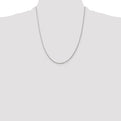 Sterling Silver 1.25mm Box Chain
