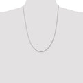 Sterling Silver 1.25mm Box Chain