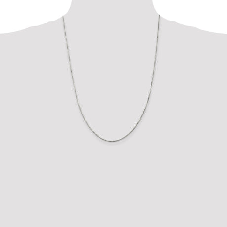 Sterling Silver 1.25mm Box Chain