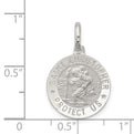 Sterling Silver St. Christopher Medal