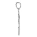Sterling Silver Letter S Initial Pendant