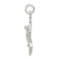 Sterling Silver Cara Vaca Crucifix Pendant