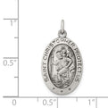 Sterling Silver St. Christopher Medal