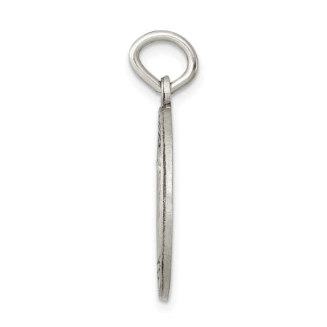 Sterling Silver Antiqued Saint Anthony Medal