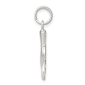 Sterling Silver Whale Tail Charm