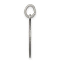 Sterling Silver Antiqued Holy Trinity Medal
