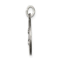 Sterling Silver Antiqued Saint Lucy Medal
