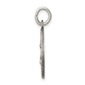 Sterling Silver Antiqued Saint Lucy Medal